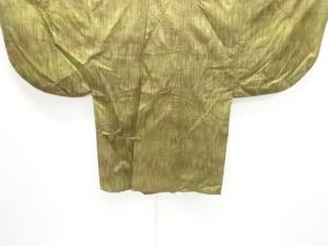 手織り節紬道中着